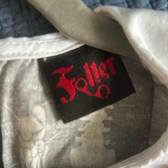 ModCloth Folter Halloween skeleton dress size small - Picture 7 of 7